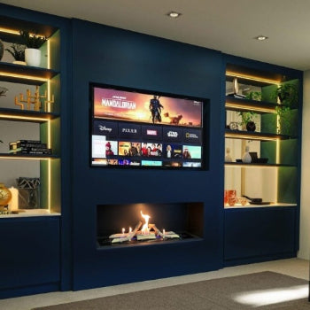 How We Build a Bio-Ethanol Media Wall: From Flat Wall to Finished Installation