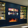 Ignis Smart Electric Cassette Fire 36 inch realistic flame effect