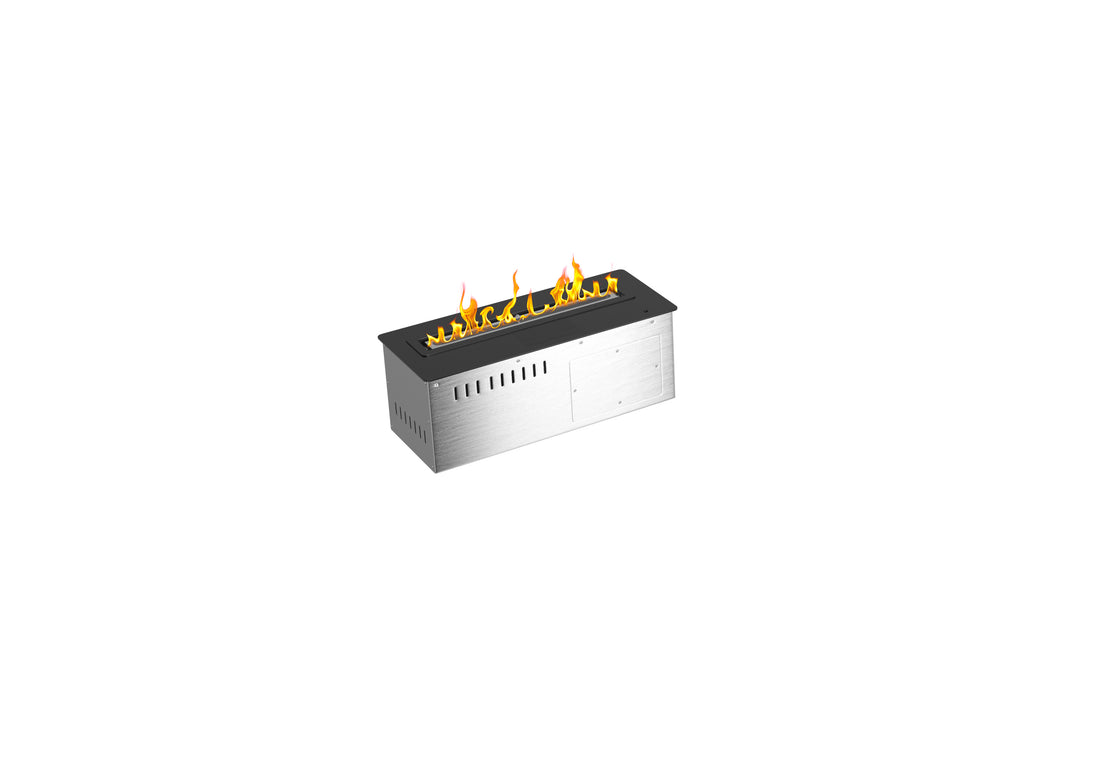 Ignis Smart Bio-Ethanol Cassette Fire 18 inch Carbon Black