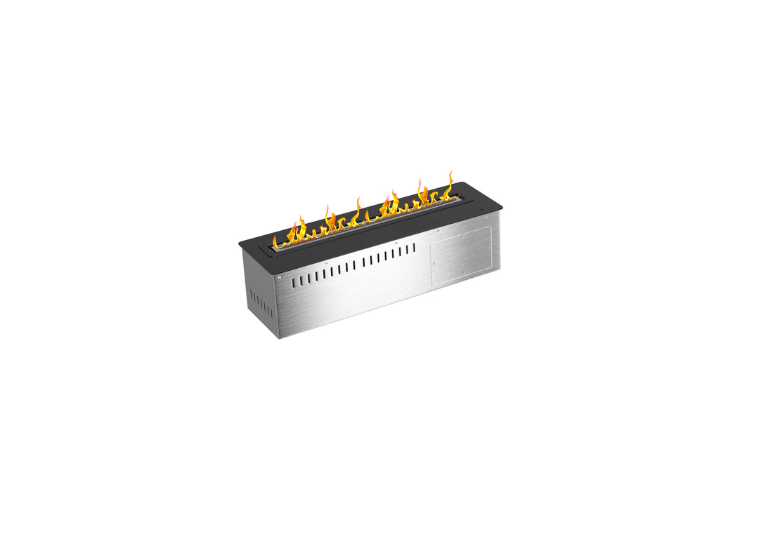 Ignis Smart Bio-Ethanol Cassette Fire 24 inch Carbon Black
