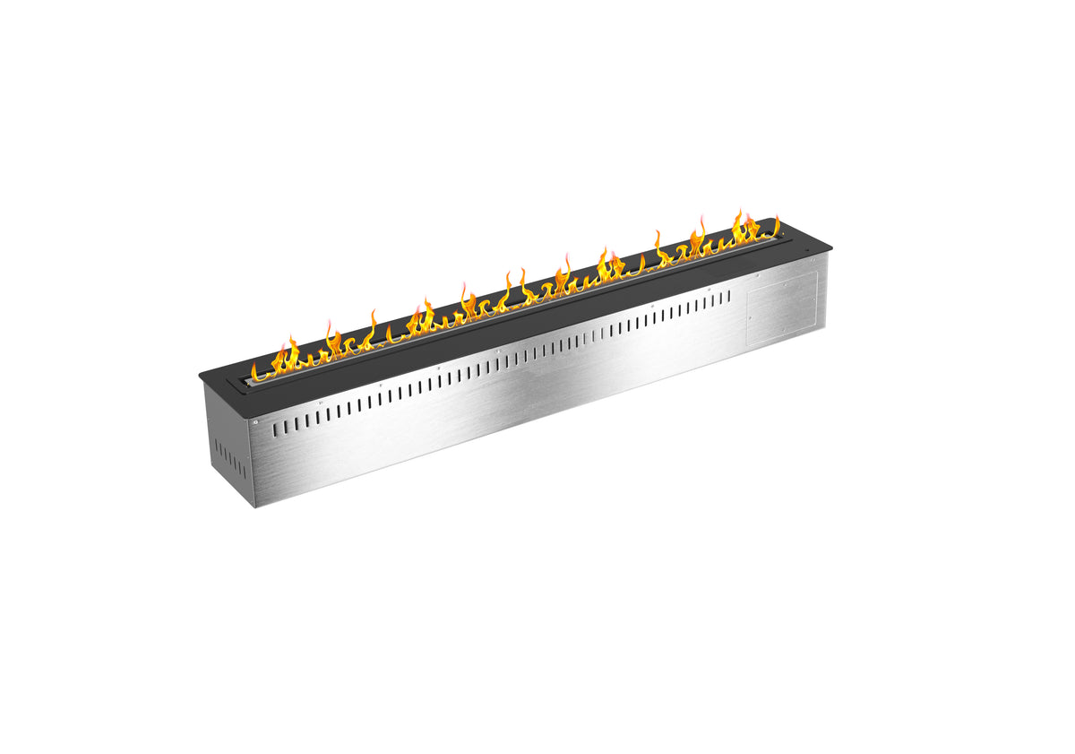 Ignis Smart Bio-Ethanol Cassette Fire 36 inch Carbon Black