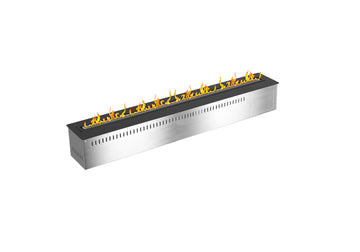 Ignis Smart Bio-Ethanol Cassette Fire 36 inch Carbon Black