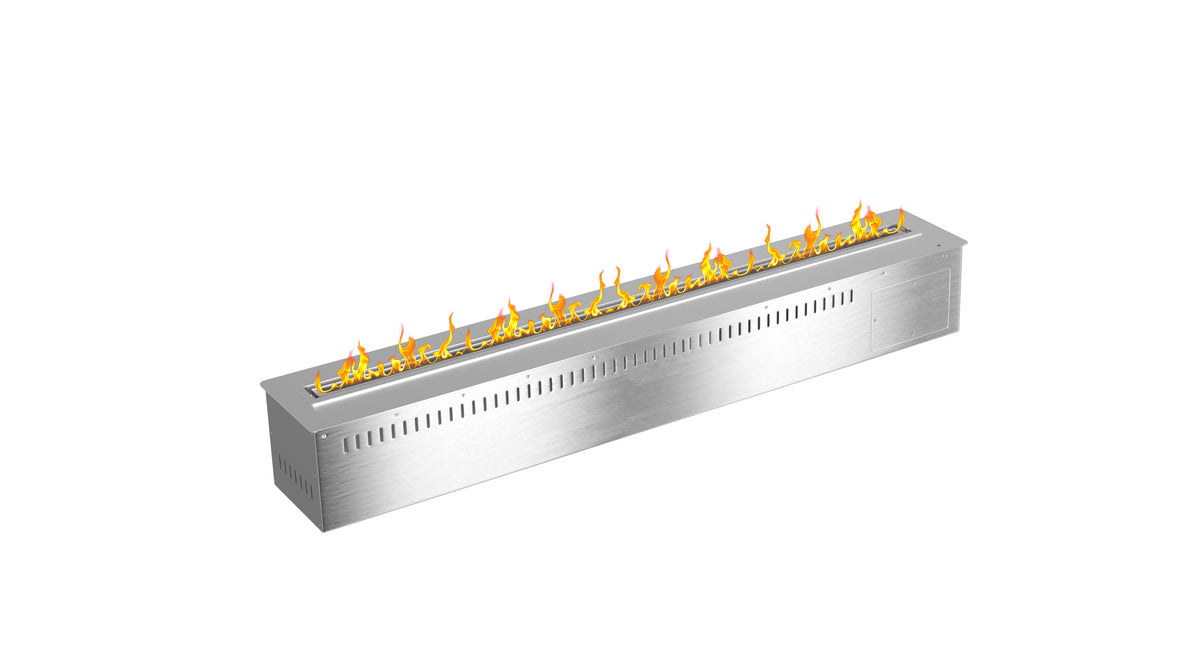 Ignis Smart Bio-Ethanol Cassette Fire 36 inch Brushed Stainless Steel