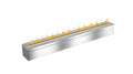Ignis Smart Bio-Ethanol Cassette Fire 48 inch Brushed Stainless Steel