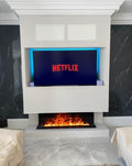 Ignis Smart Electric Cassette Fire 60 inch realistic flame effect