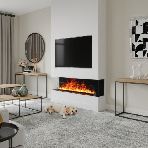 Ignis Smart Electric Cassette Fire 48 inch realistic flame effect
