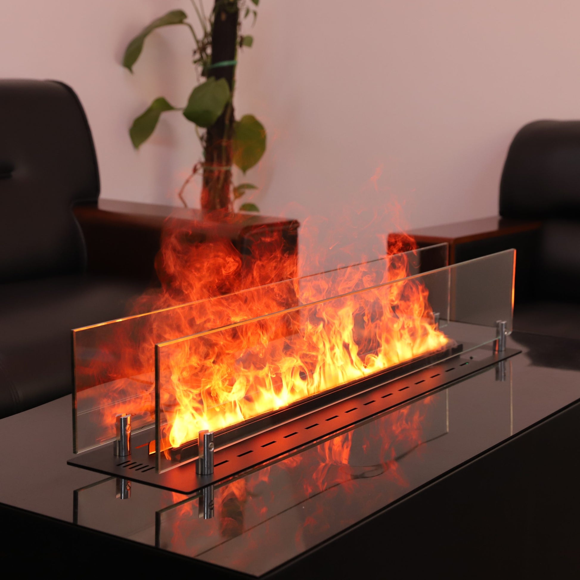 Ignis Smart Electric Cassette Fire 30 inch installed in UK living room