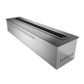 Ignis Smart Bio-Ethanol Cassette Fire 83 inch brushed stainless steel